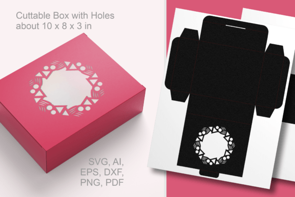 Geometric Ornaments Window Favor Box – A 3D SVG Shape for Smart Digital Sellers