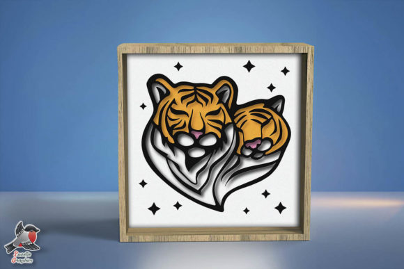 h1>Love Tigers Shadow Box SVG Template: A Designer’s Real-World Review
