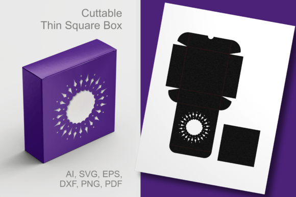 Sparkling Round Window Square Favor Box Review for Real Embroidery Projects